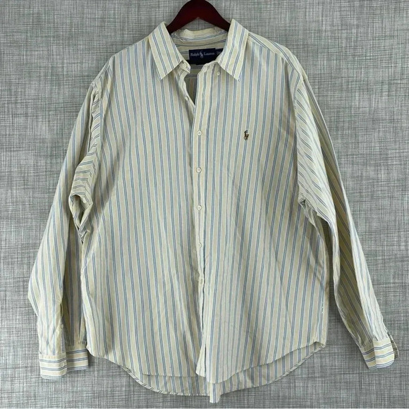 Ralph Lauren Classic Fit XXL Long Sleeve Button Down Shirt 3245 - Picture 1 of 8